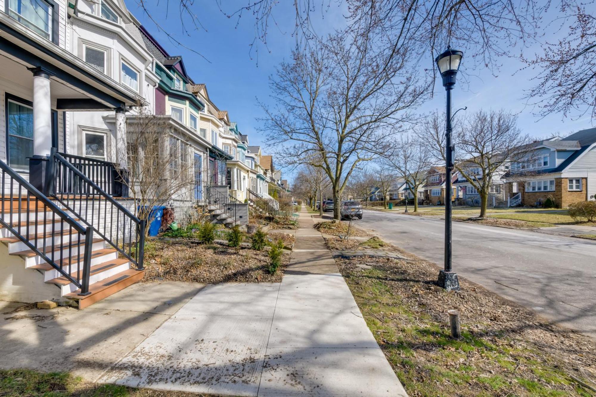 Historic Buffalo Row House Near Delaware Park Eksteriør billede
